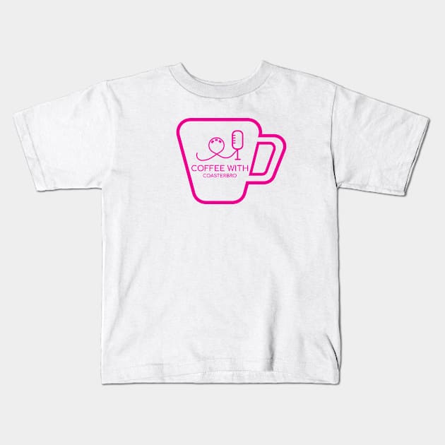 Coffee with Coasterbro Kids T-Shirt by Coaster Cuzzies